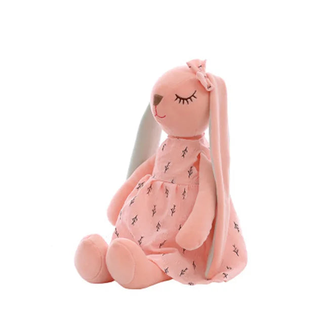 Long Ear Rabbit Plush Toys Baby Sleep Comfort Dolls -  Peekaboo Paradise