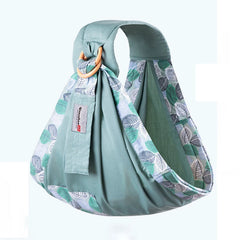 Baby Wrap Newborn Sling Dual Use Infant Nursing Cover Carrier -  Peekaboo Paradise